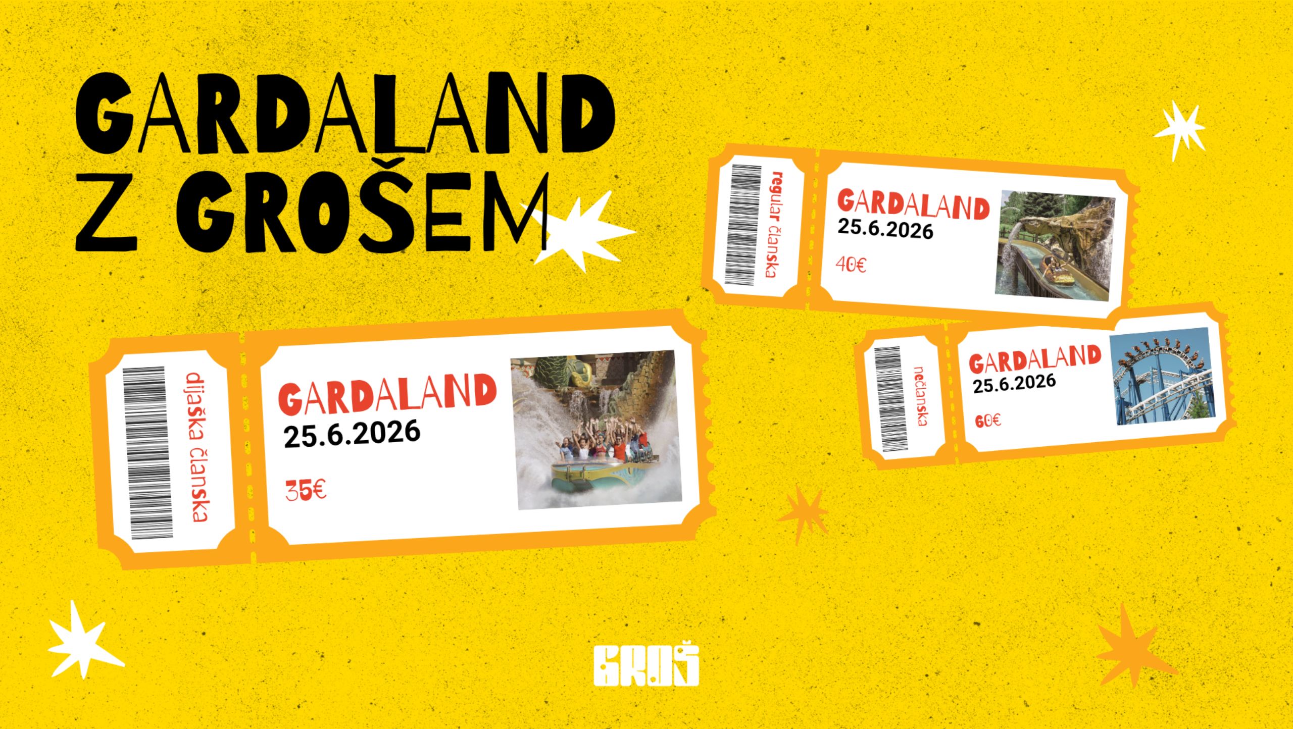 Gardaland z Grošem