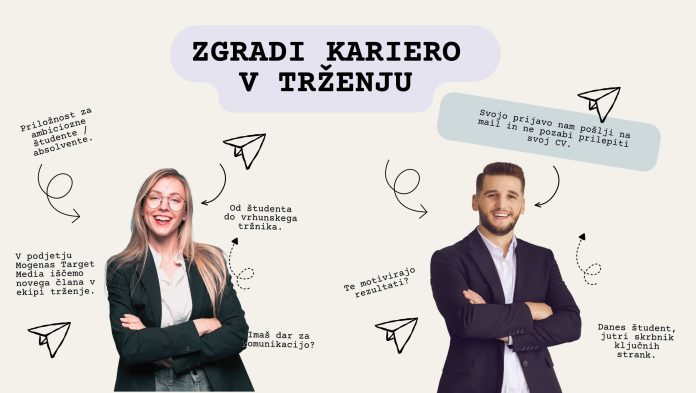 Iščemo novega člana v ekipi